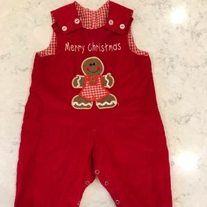 Reversible red Overalls